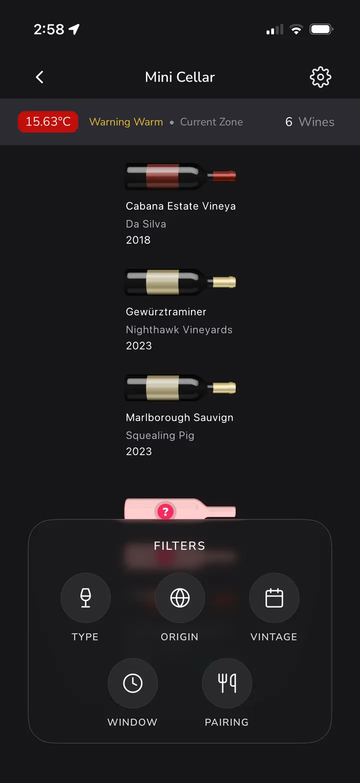 A virtual cellar in Veeno